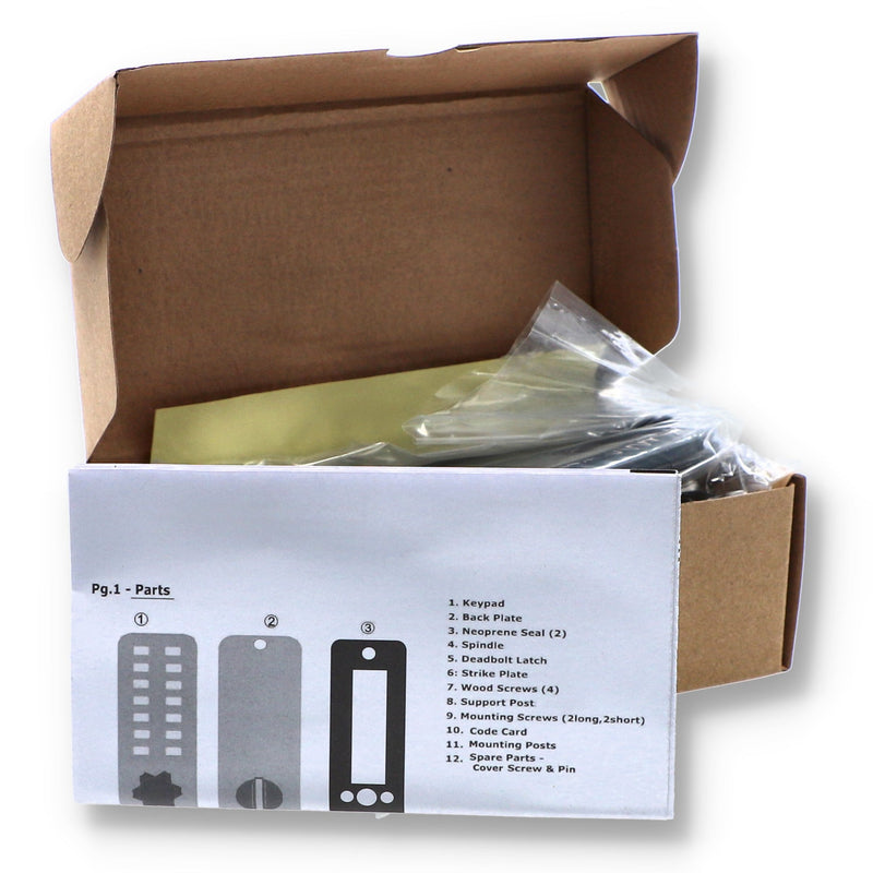 MECHANICAL KEYLESS DEADBOLT LOCK