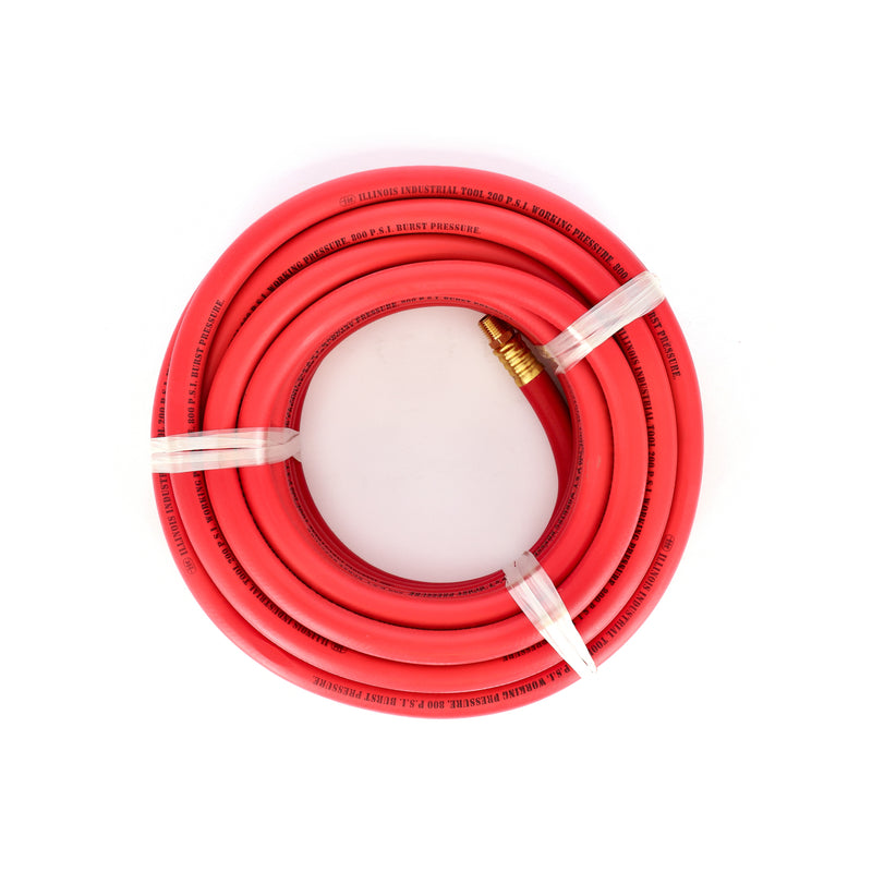 IIT 50' 3/8'' RUBBER AIR HOSE