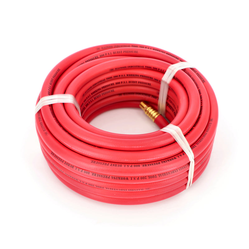IIT 50' 3/8'' RUBBER AIR HOSE