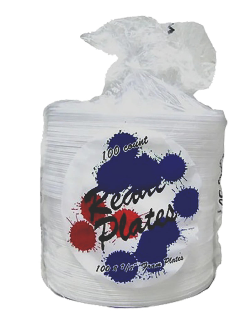 100ct 8-7/8'' READI FOAM PLATES