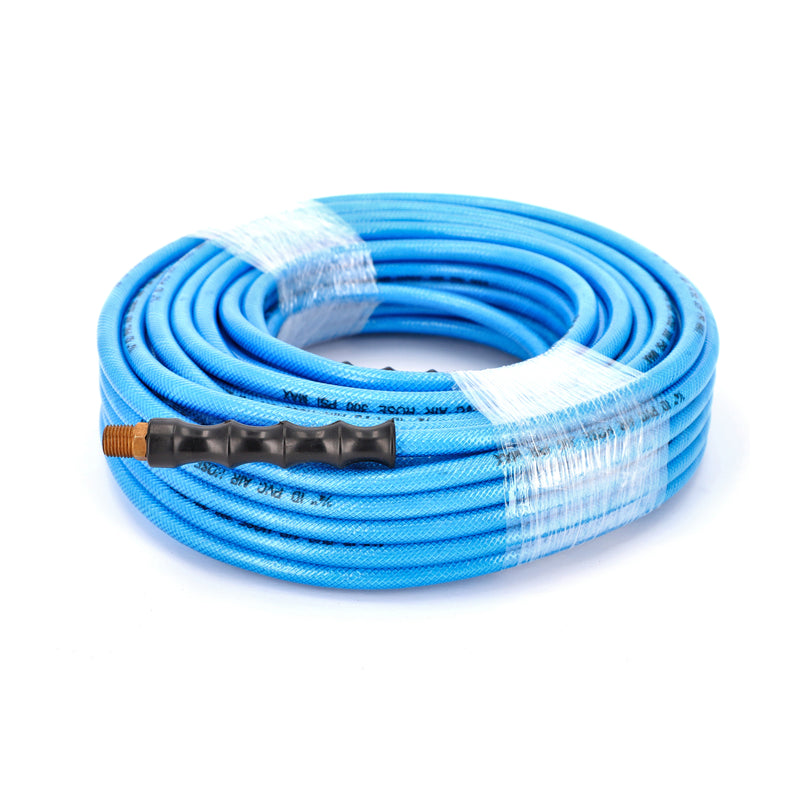 IIT 100'x1/4'' PVC AIR HOSE w/BEND RESTRICTORS