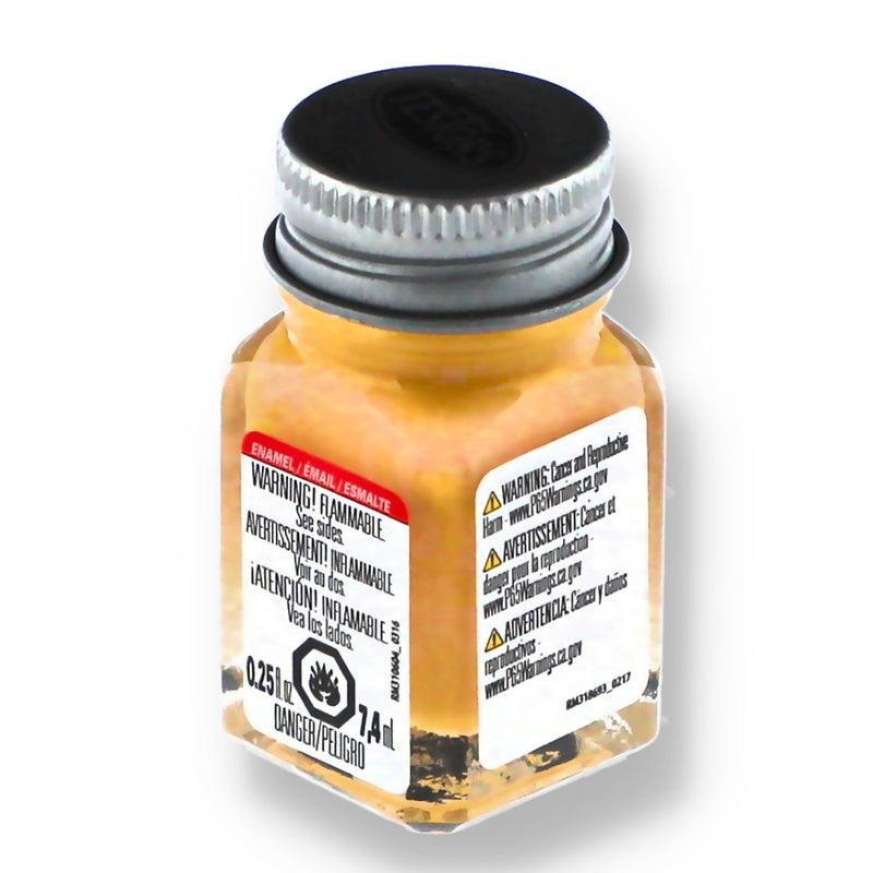 TESTORS 1/4oz HONEY ENAMEL HOBBY PAINT