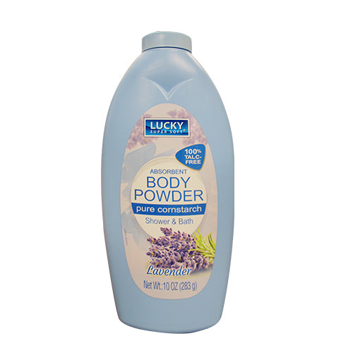 LUCKY CORNSTARCH BODY POWDER LAVENDER