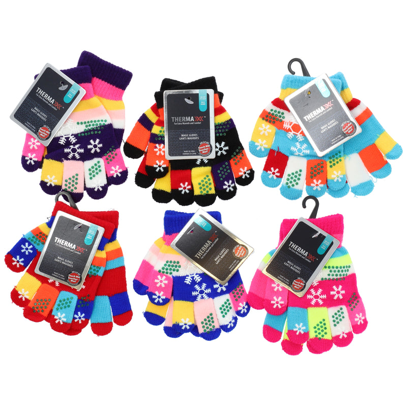 WINTER GLOVE KIDS SNOWFLAKE