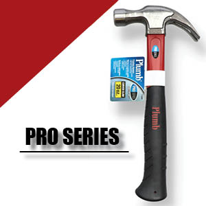 PLUMB 20oz FIBERGLASS CURVED CLAW HAMMER