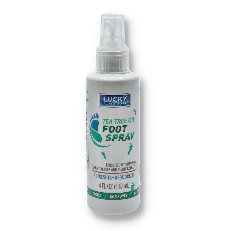 LUCKY TEA TREE OIL FOOT SPRAY 4OZ