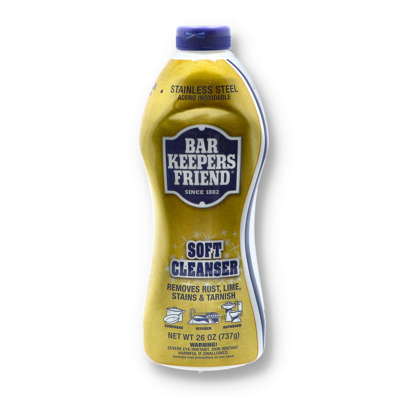 BAR KEEPERS FRIEND 26OZ SOFT CLEANSER -NO AMAZON SALES