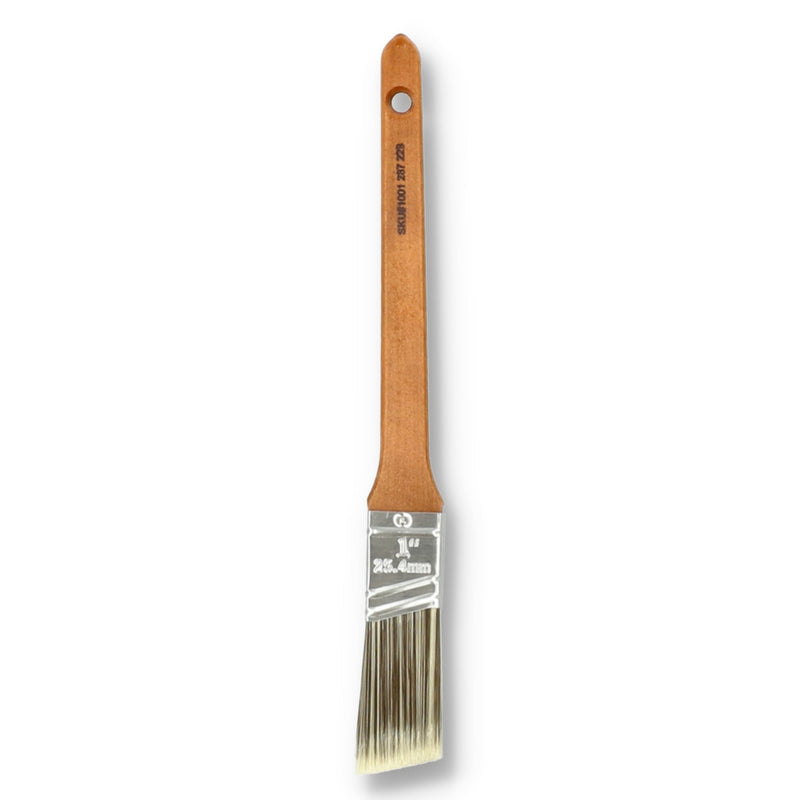 1'' ANGLE PAINT BRUSH WOOD HANDLE NO UPC