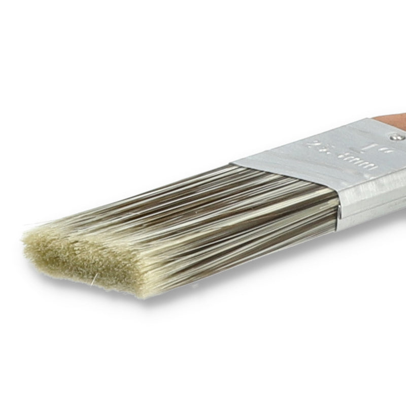 1'' ANGLE PAINT BRUSH WOOD HANDLE NO UPC