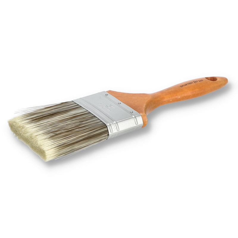 WOOD HANDLE 3'' PAINT BRUSH BULK NO UPC