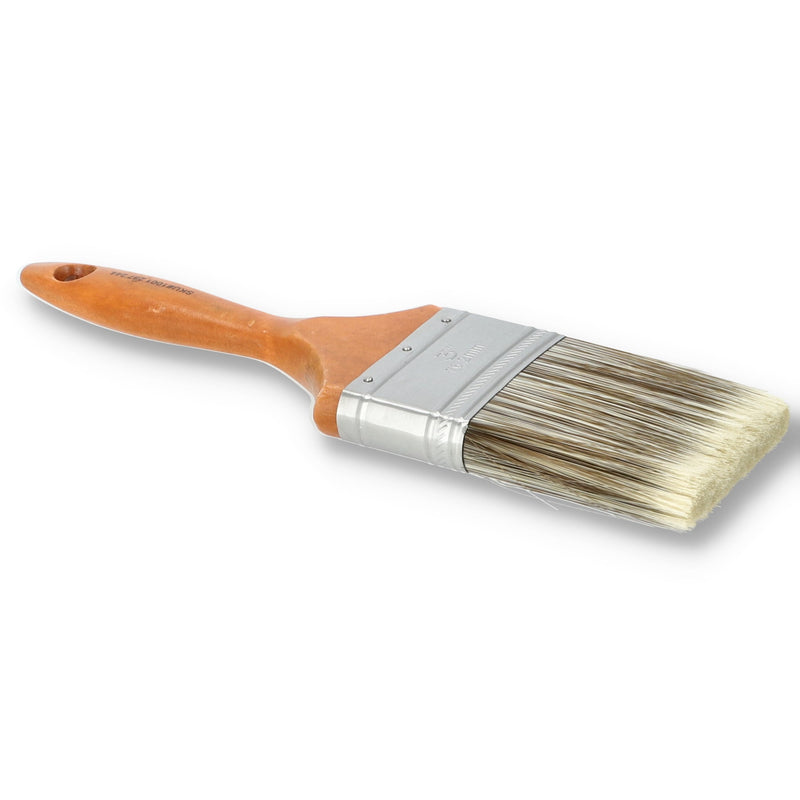 WOOD HANDLE 3'' PAINT BRUSH BULK NO UPC