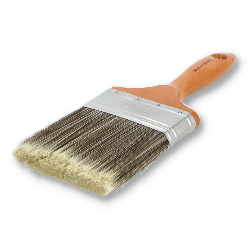 WOOD HANDLE 4'' PAINT BRUSH BULK NO UPC