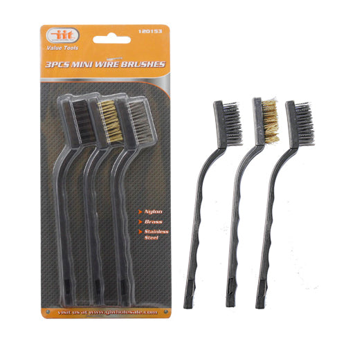 IIT 3pc MINI WIRE BRUSH SET