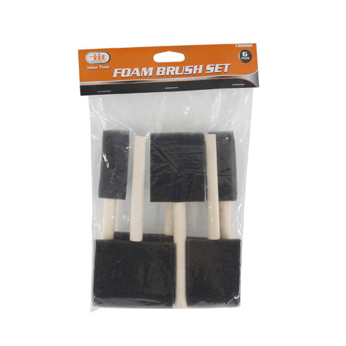 IIT 6pk FOAM BRUSH SET