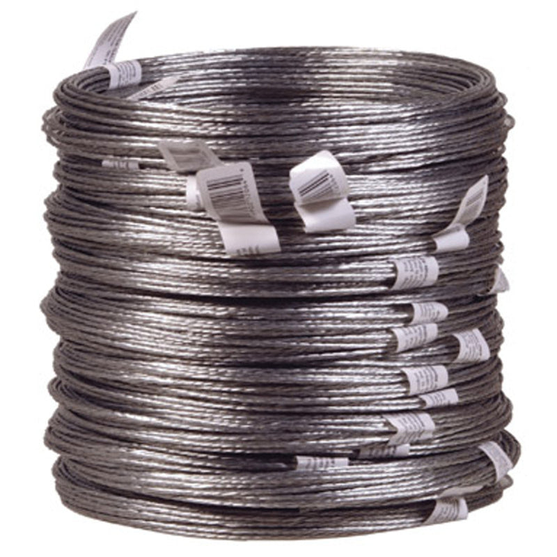 HILLMAN 50' 6 STRAND 18 GAUGE GALVANIZED WIRE 20 CONNECTED