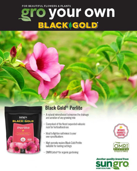BLACK GOLD 8 QUART PERLITE SOIL ADDITIVE