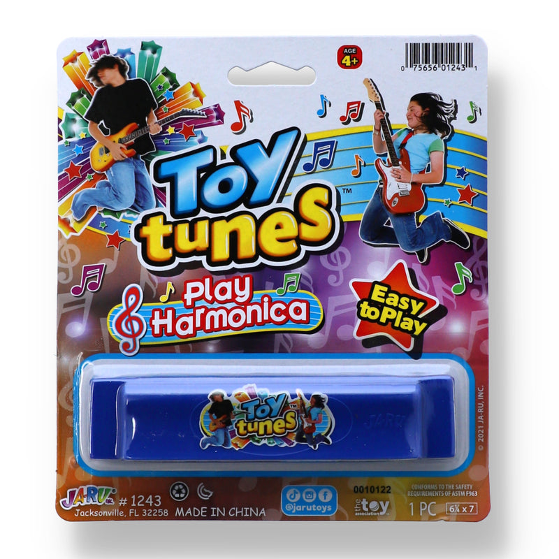 AMERICAN BAND JAM-TOY TUNE HARMONICA ASST COLORS