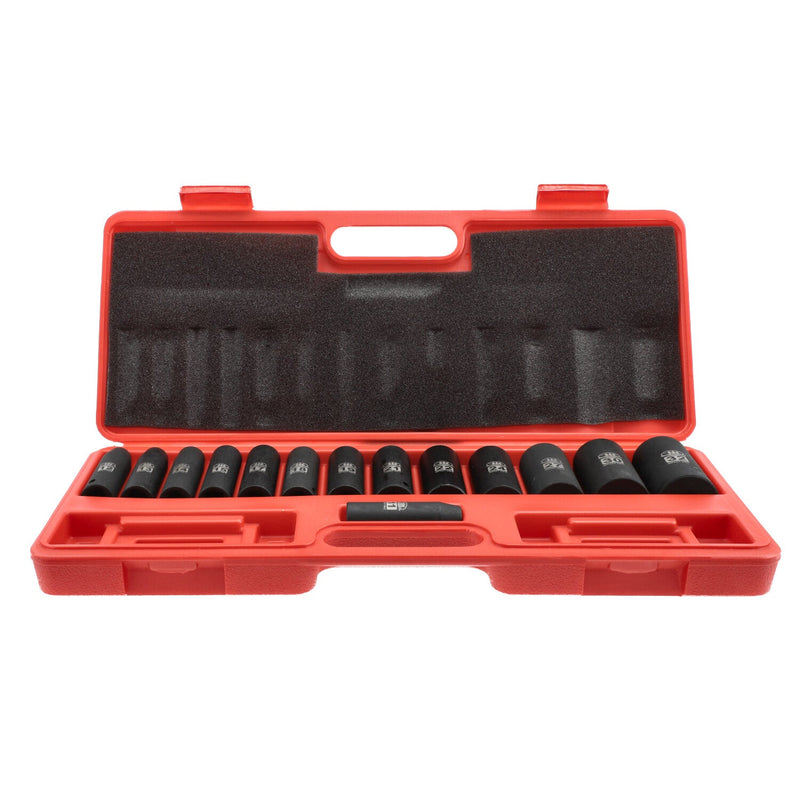 IIT PRO 14pc 1/2''mm DEEP IMPACT SOCKET SET 11-32mm
