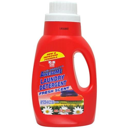 42oz AWESOME LAUNDRY DETERGENT & SOFTENER FRESH SCENT