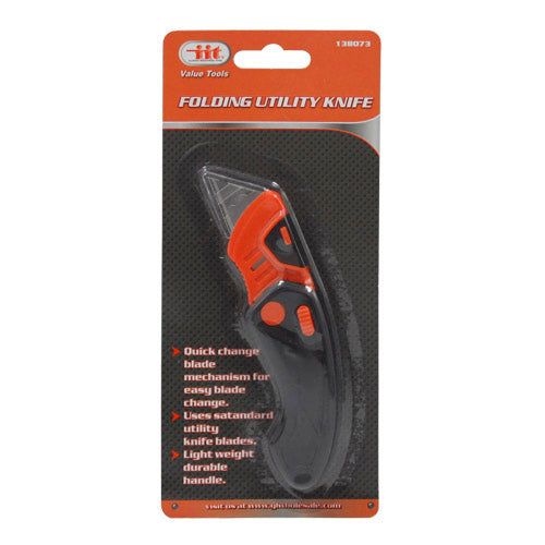 IIT FOLDING UTILITY KNIFE PLASTIC BODY