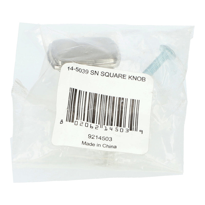SN SQUARE CABINET KNOB