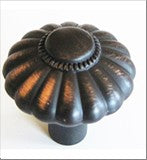 1-1/4 CB FLORAL BEAD KNOB