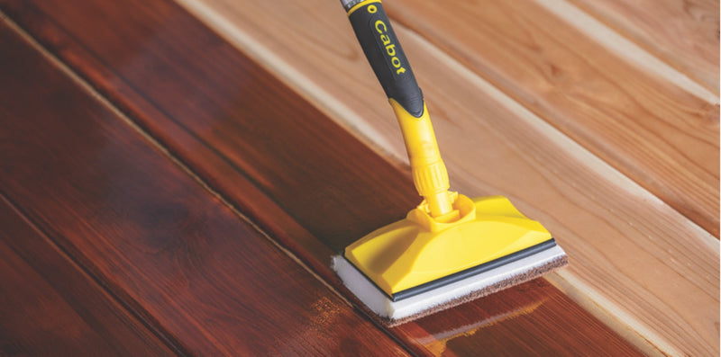 CABOT 6'' WOOD STAIN PAD APPLICATOR FOR DECKS SIDING & FENCES RESTRICTED SALES