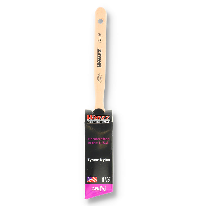 WHIZZ 1-1/2'' ANGLE BRUSH GEN-N TYNEX NYLON