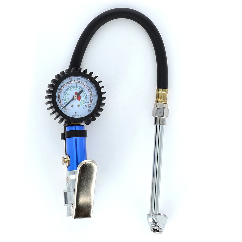 IIT DIAL TIRE GAUGE WITH INFLATOR