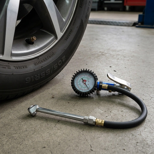 IIT DIAL TIRE GAUGE WITH INFLATOR