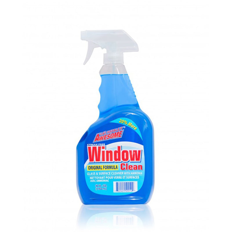 AWESOME 40oz BLUE GLASS CLEANER BONUS SIZE