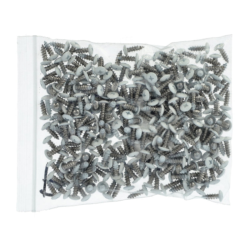 4000pc PHILIPS PAN HEAD SCREW #14x3/4'' WHITE
