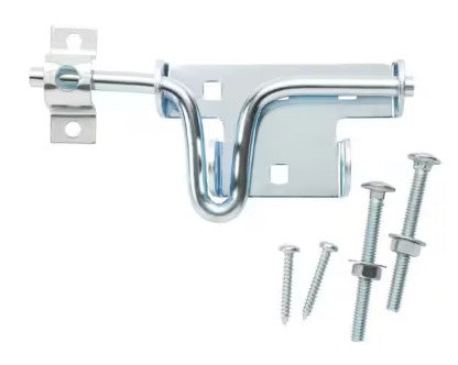 EVERBILT SLIDE BOLT WITH HARDWARE ZINC PLATED