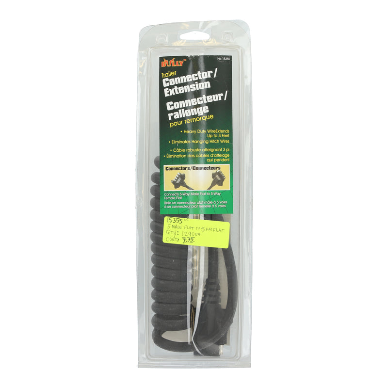 TRAILER EXTENSION CONNECTOR 5M TO 5F