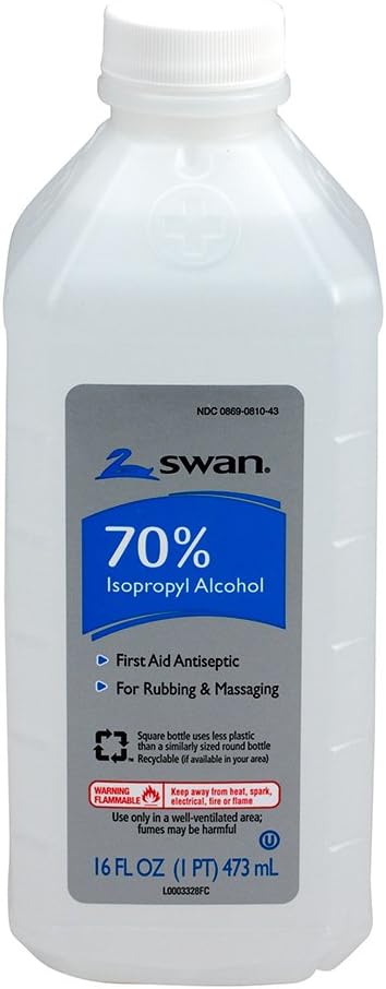 SWAN 16oz 70% ISO ALCOHOL (USA)