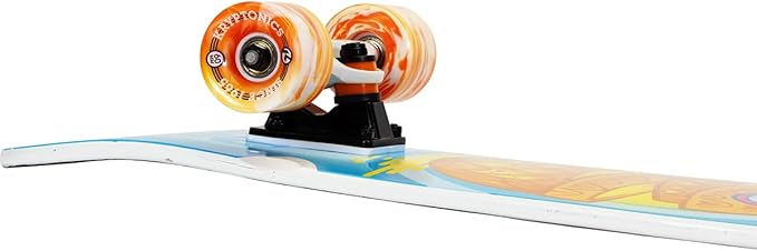 KRYPTRONICS 30'' KR30 CRUISER TAHITI & SWIRLED PINEAPPLE SKATEBOARD