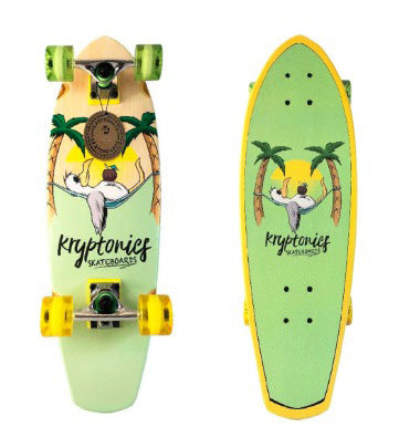 KRYPTONICS 27'' CRUISER CHILL OUT & VINTAGE CALI SKATEBOARD