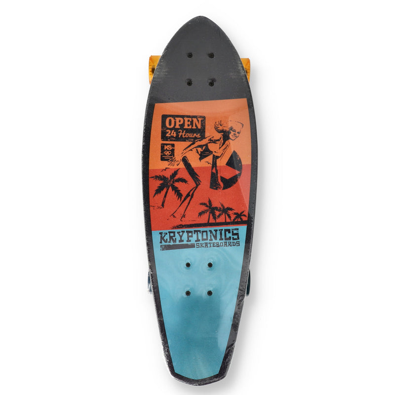 KRYPTONICS 27'' CRUISER CHILL OUT & VINTAGE CALI SKATEBOARD