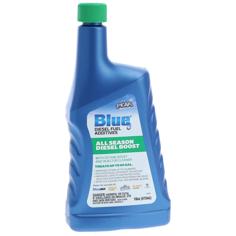 16OZ PEAK ALL SEASON DIESEL BOOST WITH CETANE & INJECTOR CLEANER