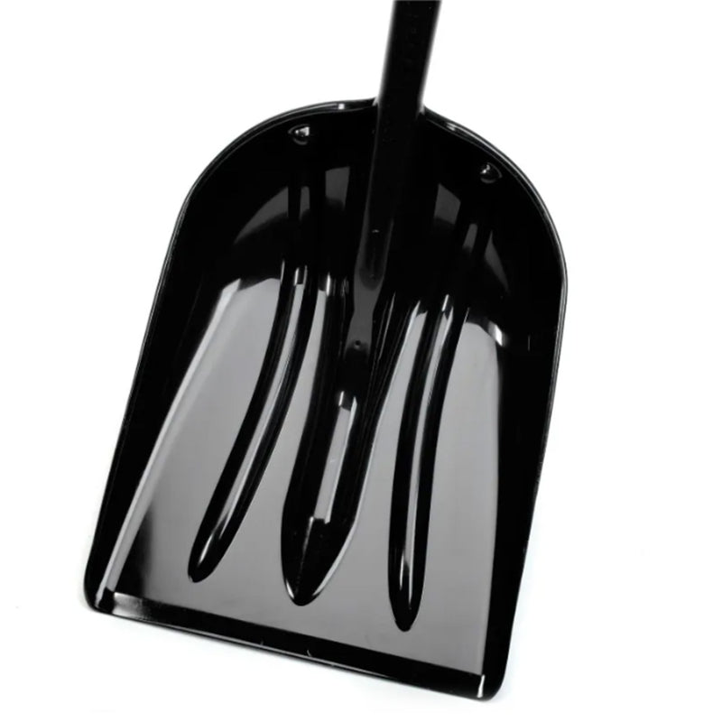 AMES 16'' POLY D HANDLE GRAIN-SNOW SCOOP SHOVEL WITH WOOD HANDLE