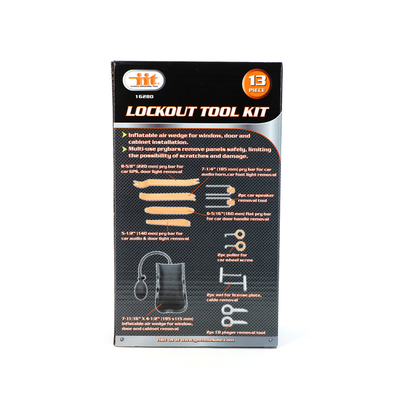 IIT 13pc LOCKOUT TOOL KIT