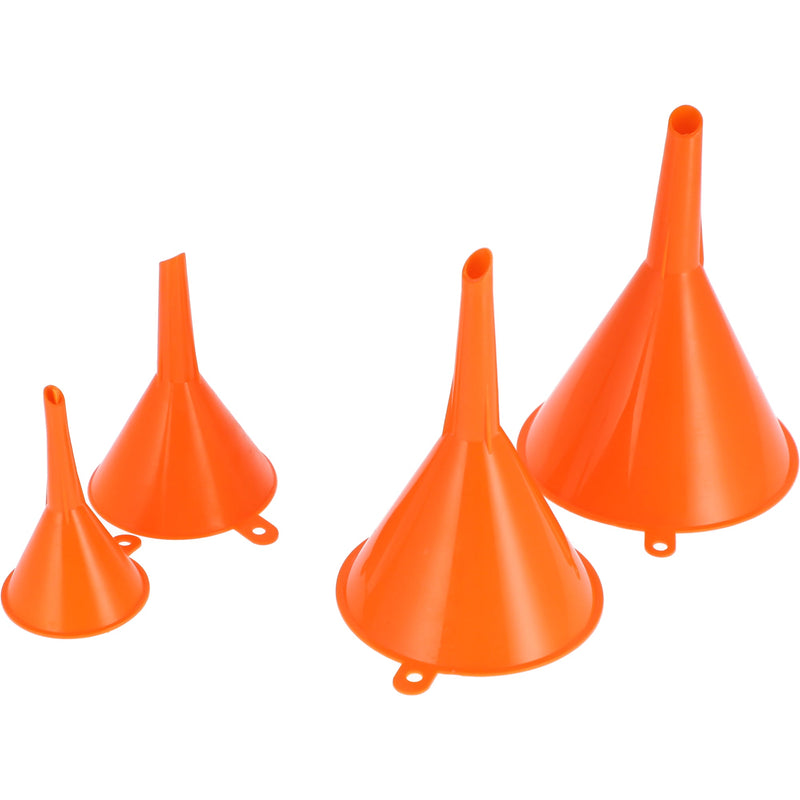 IIT 4pc PLASTIC FUNNEL SET