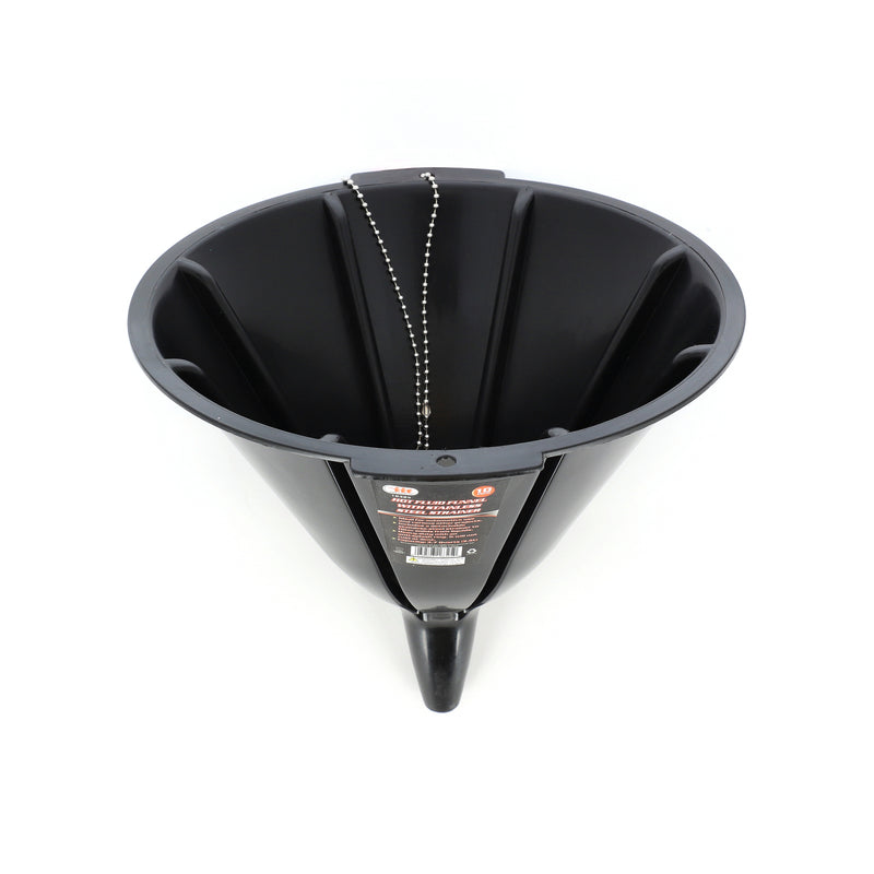 IIT 10'' HOT FLUID FUNNEL WITH STAINLESS STRAINER