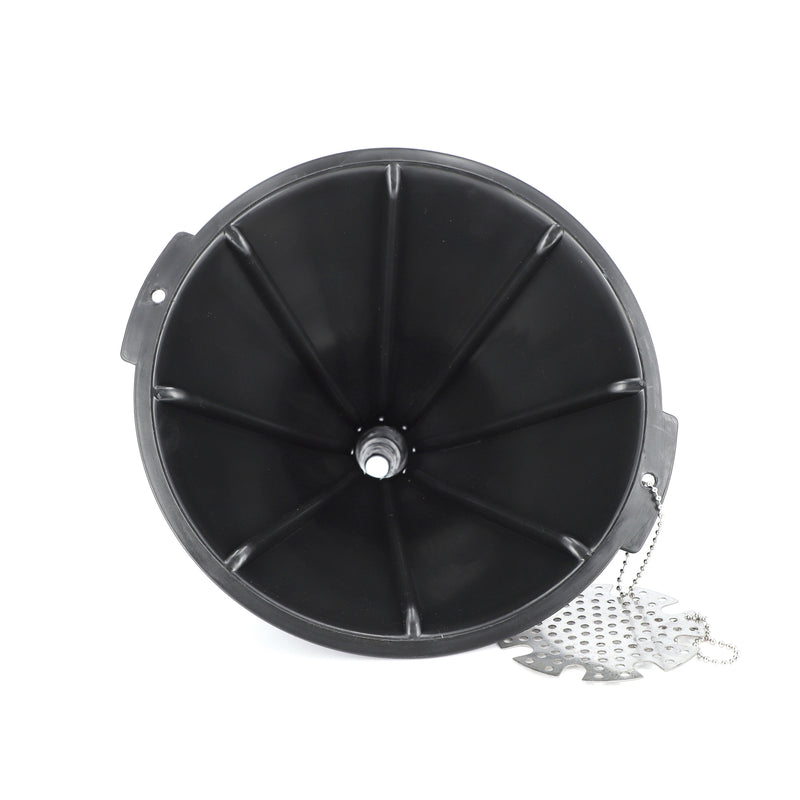 IIT 10'' HOT FLUID FUNNEL WITH STAINLESS STRAINER