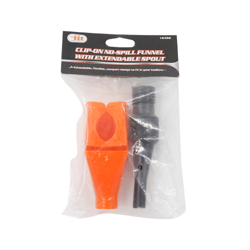 IIT CLIP-ON NO-SPILL FUNNEL WITH EXTENDABLE SPOUT