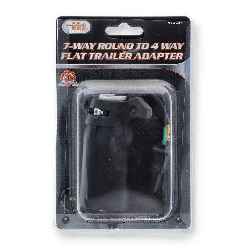 IIT 7 WAY RV TO 4 FLAT TRAILER ADAPTER