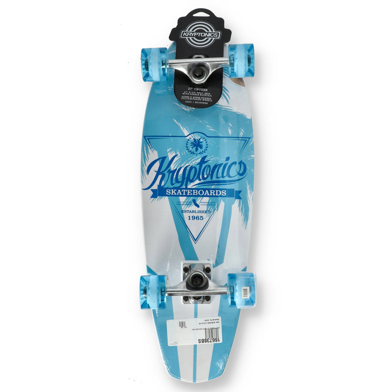 KRYPTONICS 27'' CRUISER EKG & FLOW SKATEBOARD