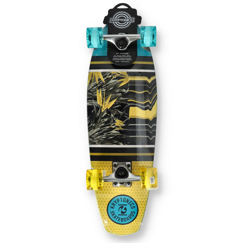 KRYPTONICS 27'' CRUISER EKG & FLOW SKATEBOARD