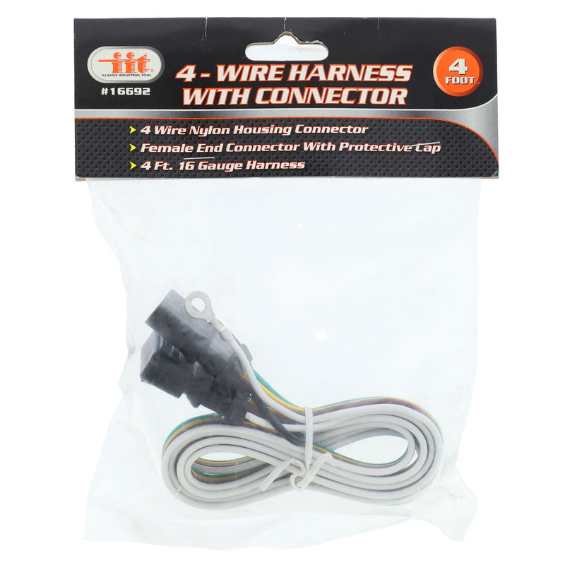 IIT 4 WIRE HARNESS CONNECTOR 4ft