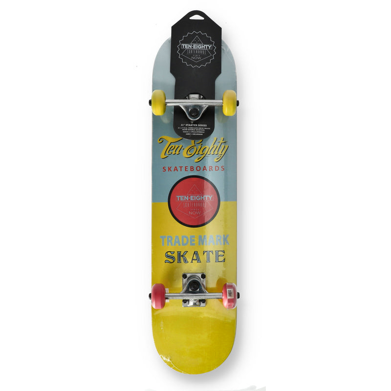 TEN EIGHTY 31'' STARTER SERIES HOMEMADE SKATEBOARD
